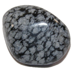 Snowflake Obsidian Tumble Stone